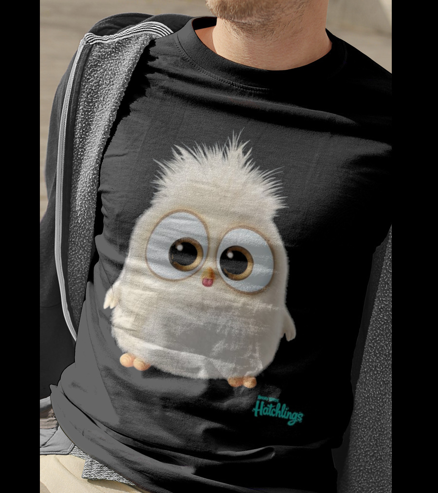 Angry Birds Hatchlings Cute Fuzzy Character T-Shirt