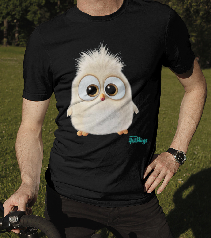 Angry Birds Hatchlings Cute Fuzzy Character T-Shirt