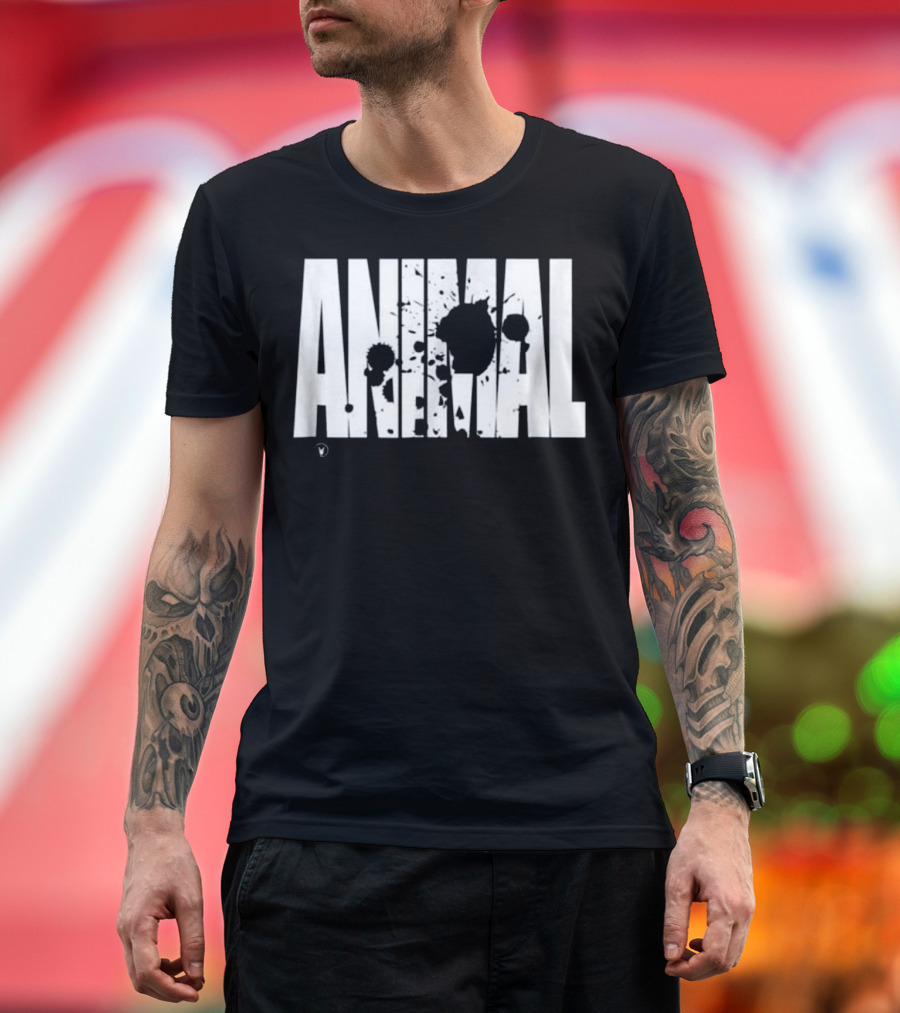 ANIMAL C965 Gym Rabbit Workout Bodyb T-Shirt