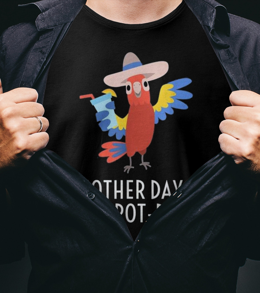 Another Day In Parrot Dise Beach Tropics Vacation Fun T-Shirt