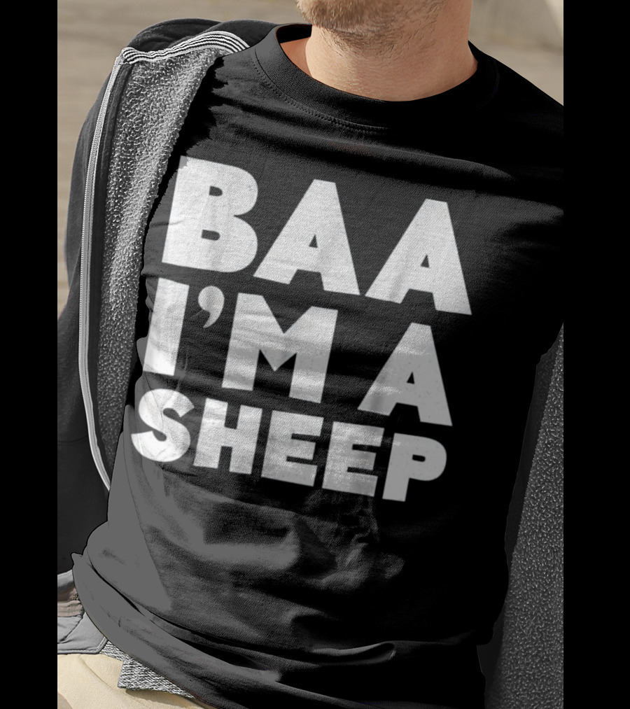 Baa I'm A Sheep Playful T-Shirt