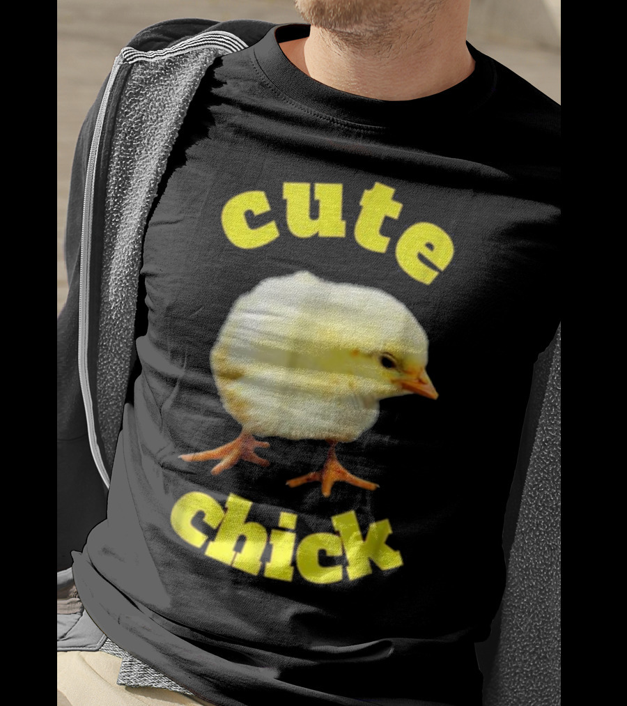 Cute Chick Fluffy Baby Chicken T-Shirt