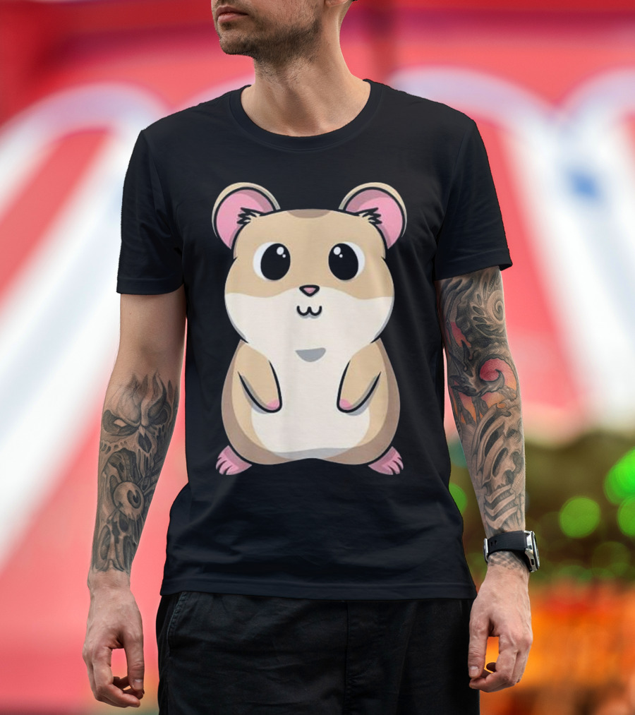 Baby Hamster Cute And Cuddly Rodent Pet Anim kawaii T-Shirt