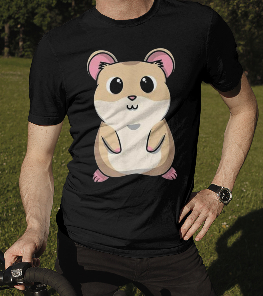 Baby Hamster Cute And Cuddly Rodent Pet Anim Kawaii T-Shirt