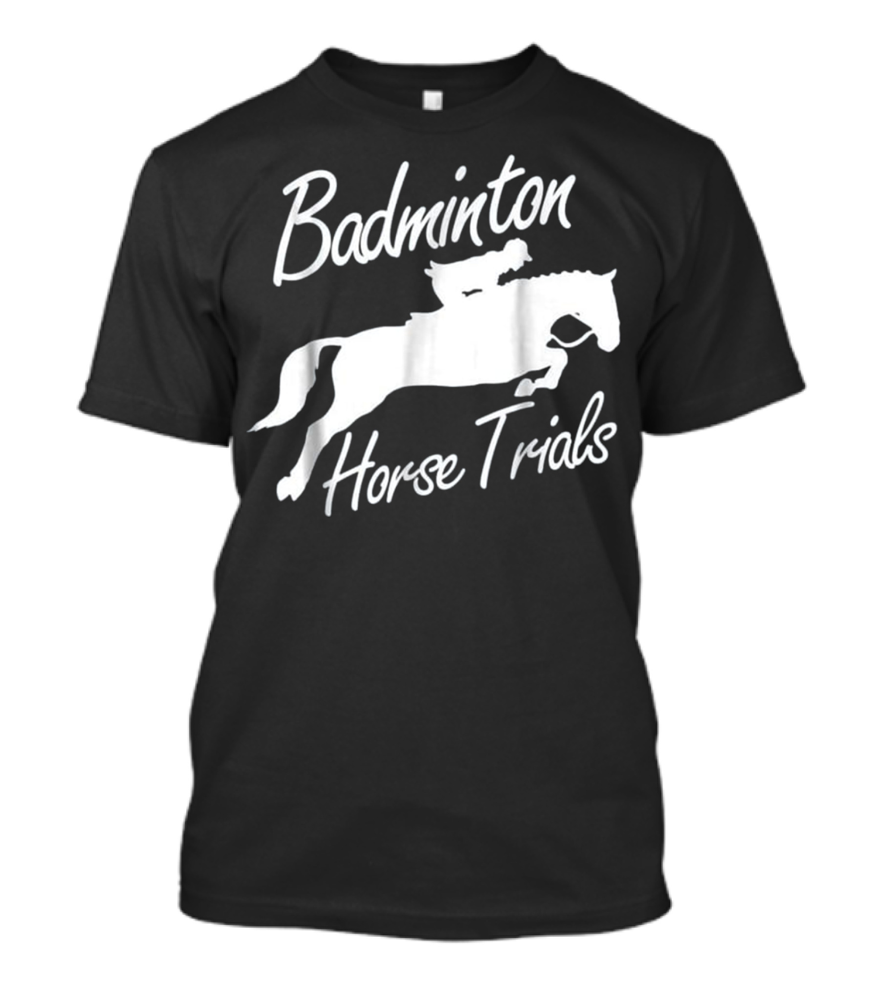 Badminton Horse Trials Sport Lover Horse Jumping Event T-Shirt