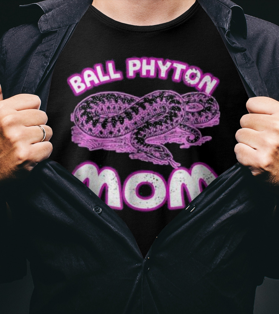 Ball Phyton Mom Snake T-Shirt