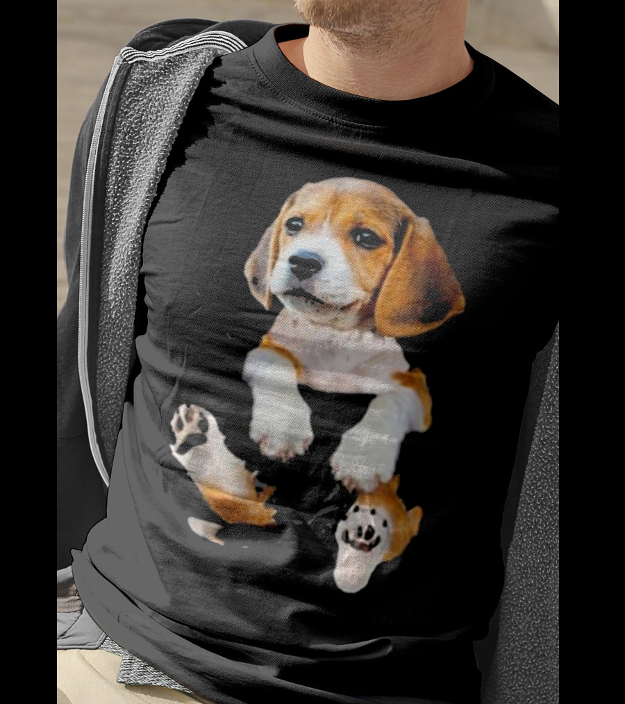 Beagle In Big Pocket T-Shirt