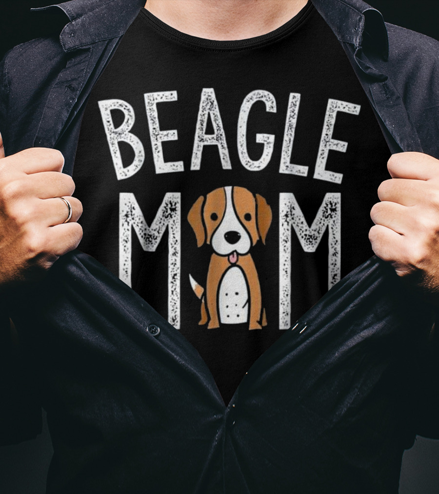Beagle Mom Beagle Lover Funny Dog T-Shirt