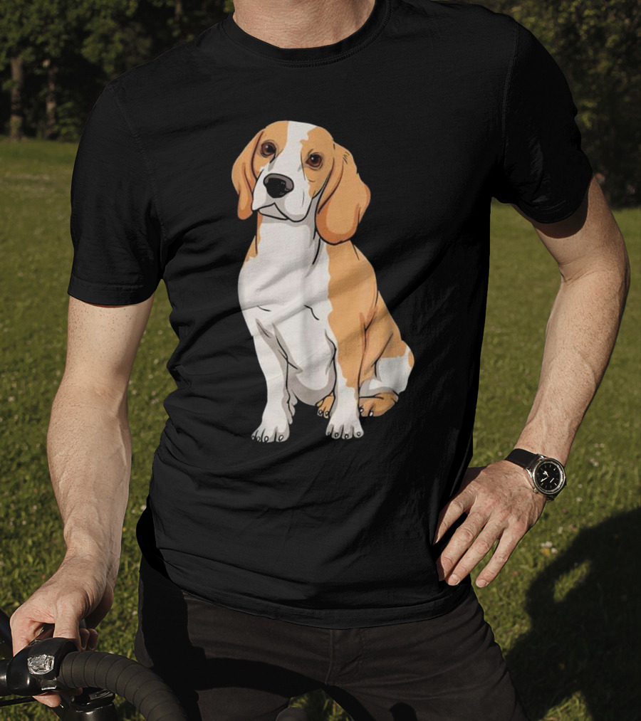 Beagle Funny For Cute Dog Lovers Cartoon T-Shirt