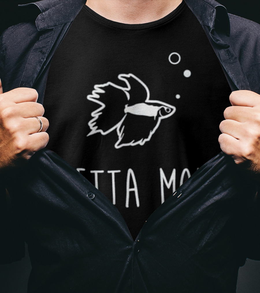 Betta Mom Cute Betta Fish Pet T-Shirt