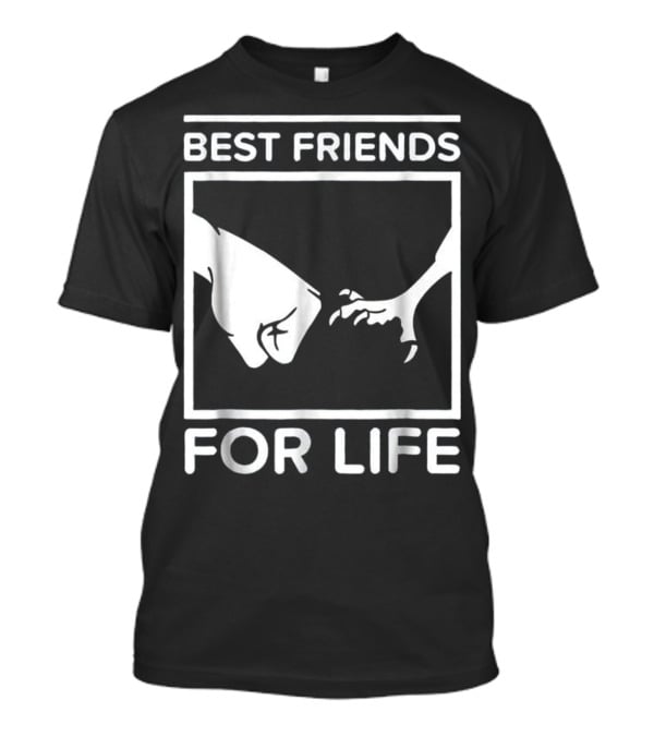 Best Friends For Life Bird Fist Bump T-Shirt