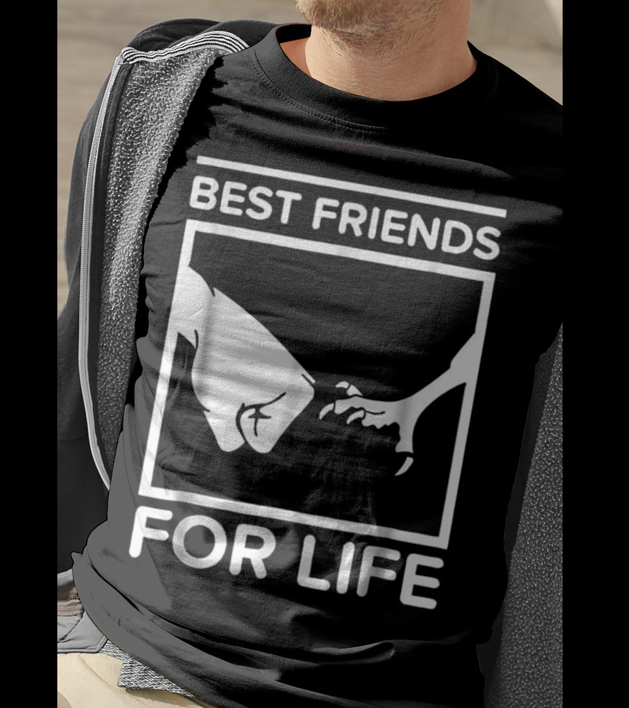 Best Friends For Life Bird Fist Bump T-Shirt