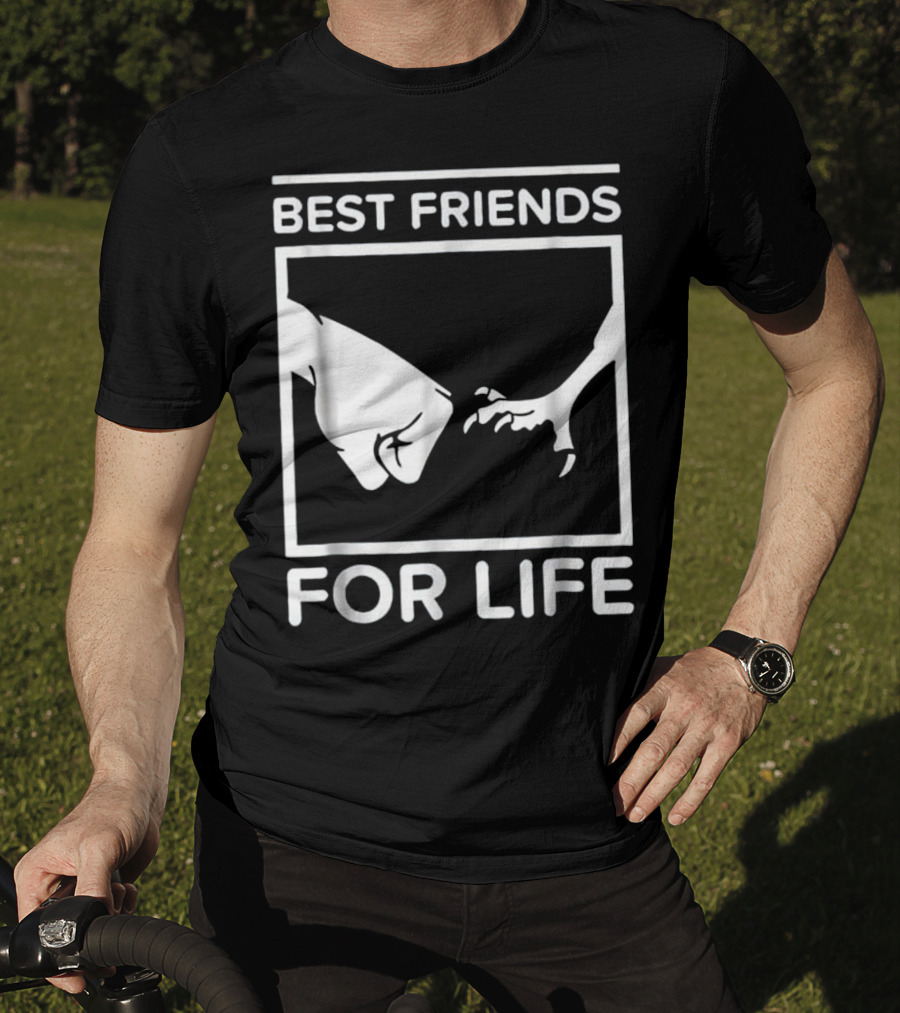 Best Friends For Life Bird Fist Bump T-Shirt