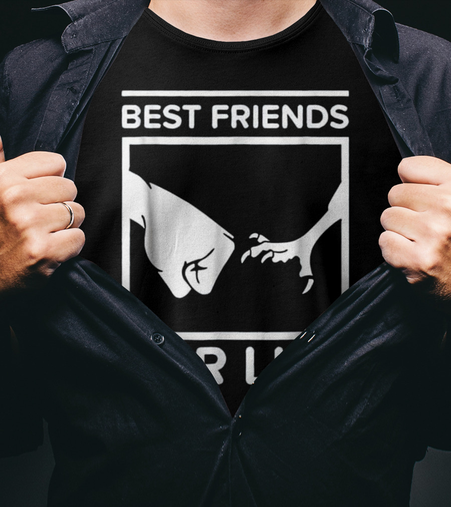 Best Friends For Life Bird Fist Bump T-Shirt