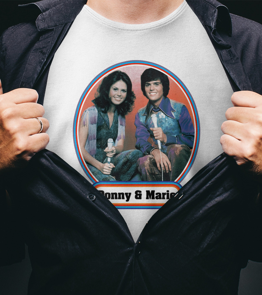 Donny And Marie Classic 70s T-Shirt