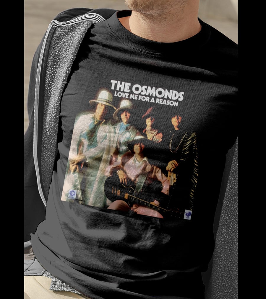 The Osmonds Love Me For A Reason Album Cover Vintage T-Shirt