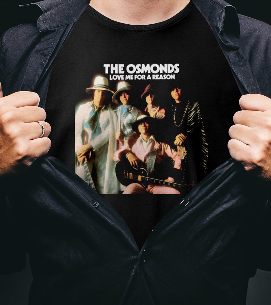 The Osmonds Love Me For A Reason Album Cover Vintage T-Shirt
