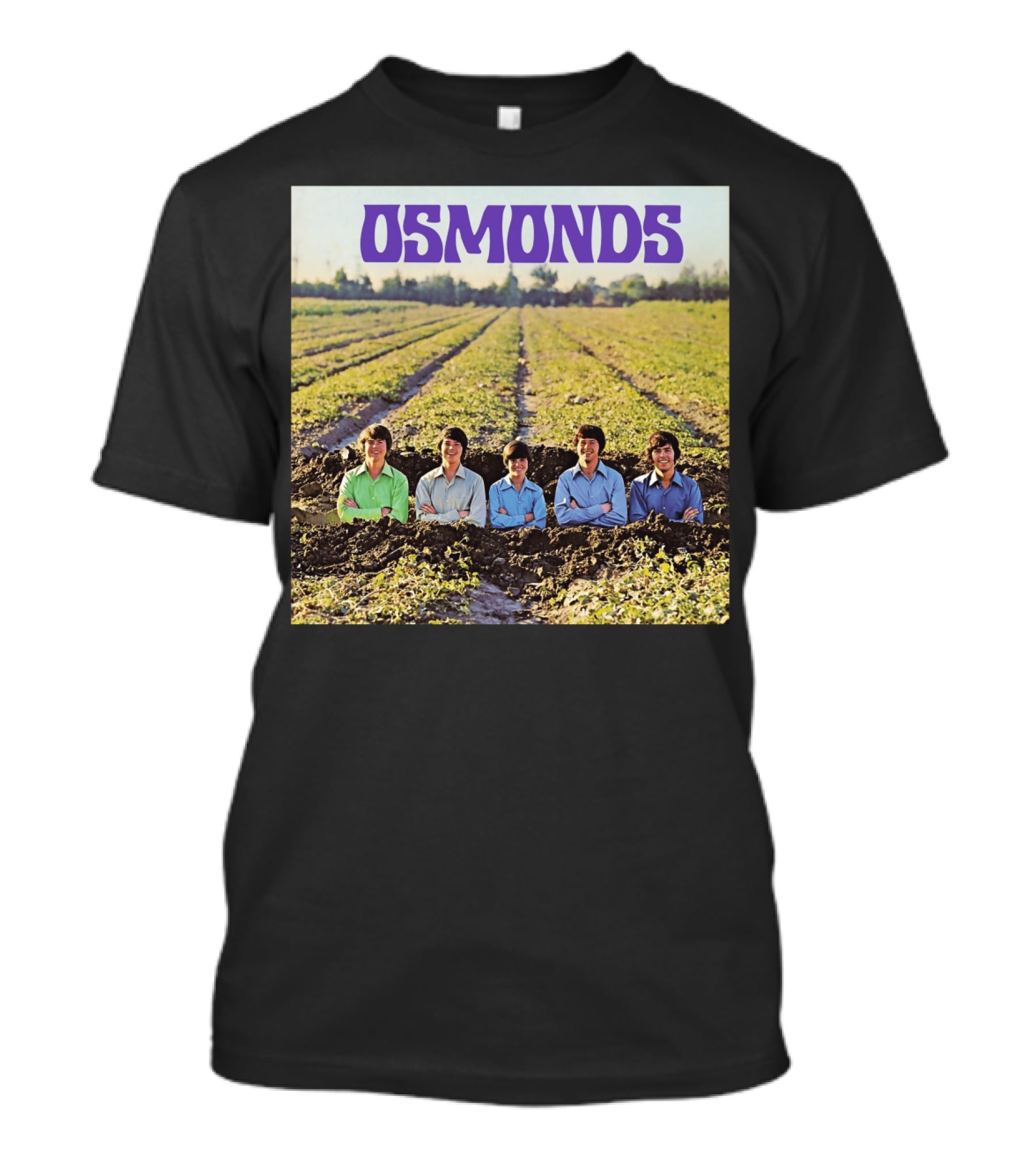 Osmonds Album Cover Field T-Shirt