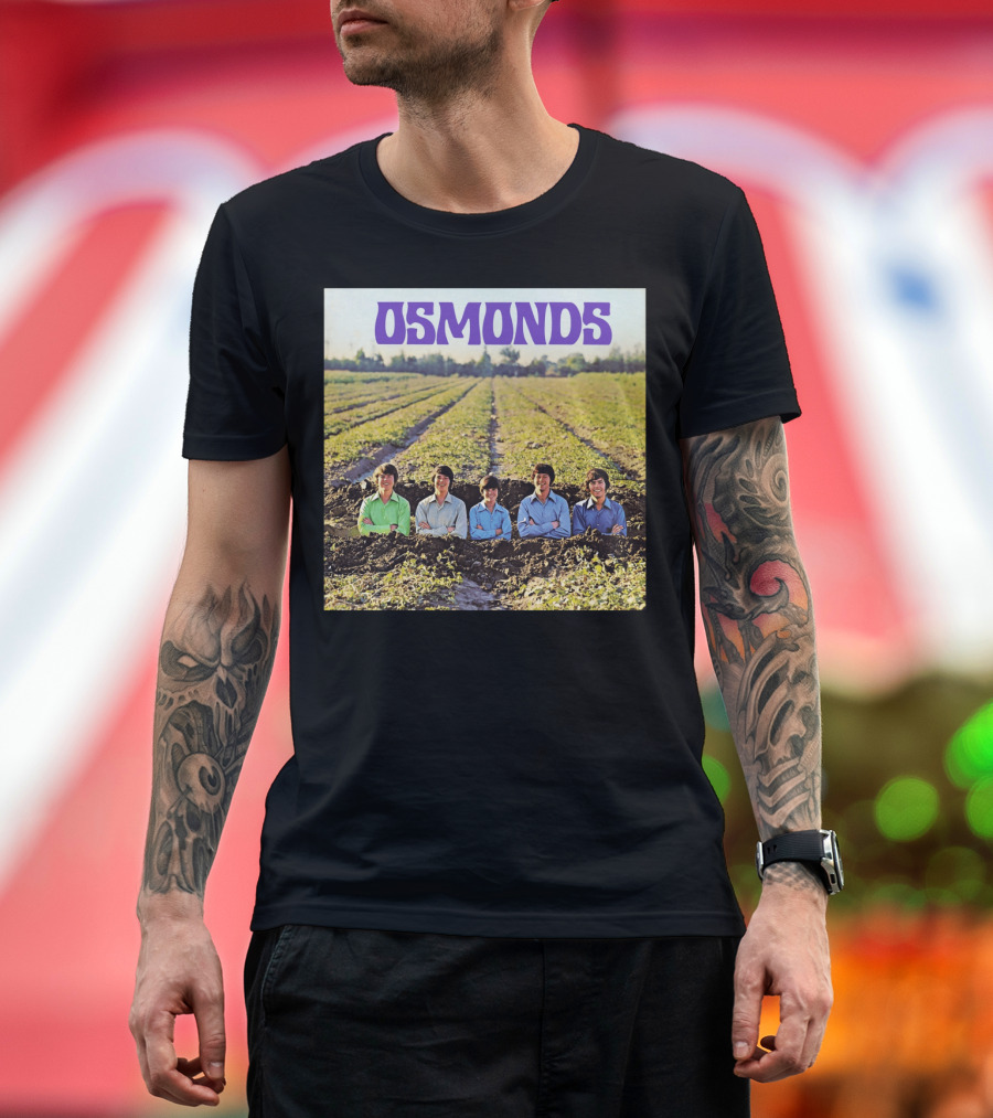 Osmonds Album Cover Field T-Shirt