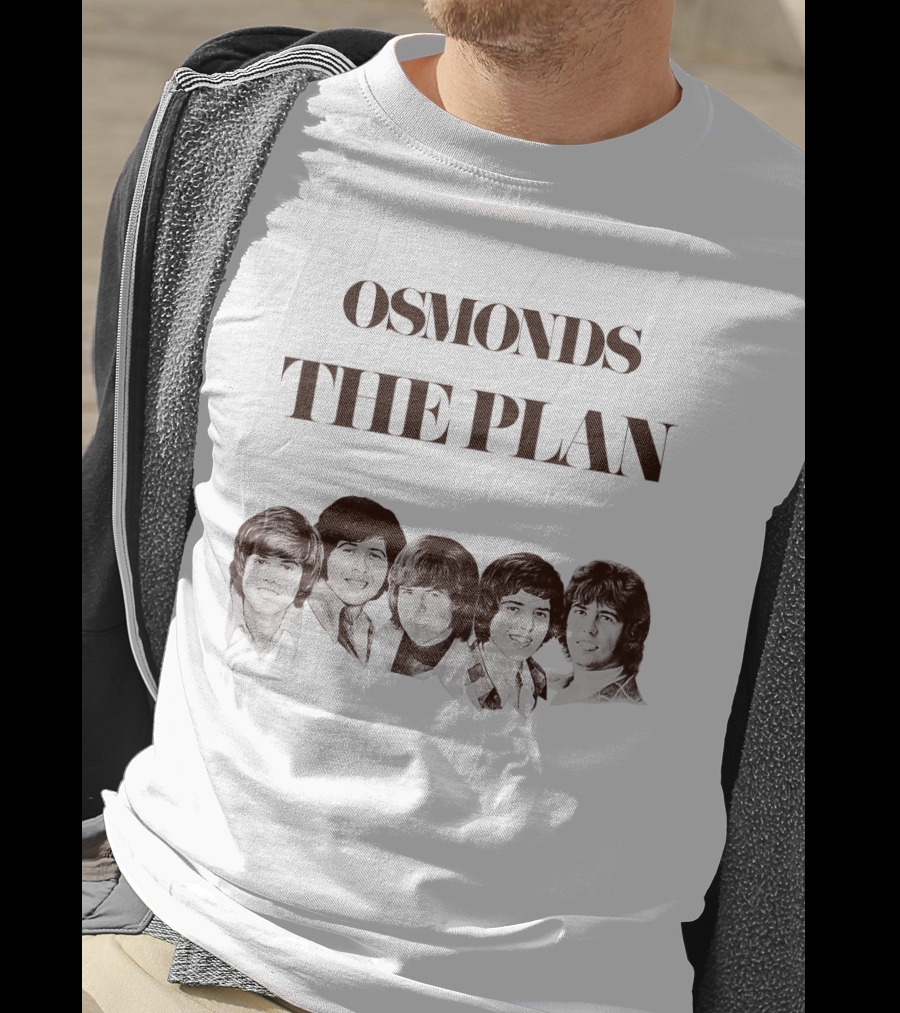 Osmonds The Plan Album Cover T-Shirt