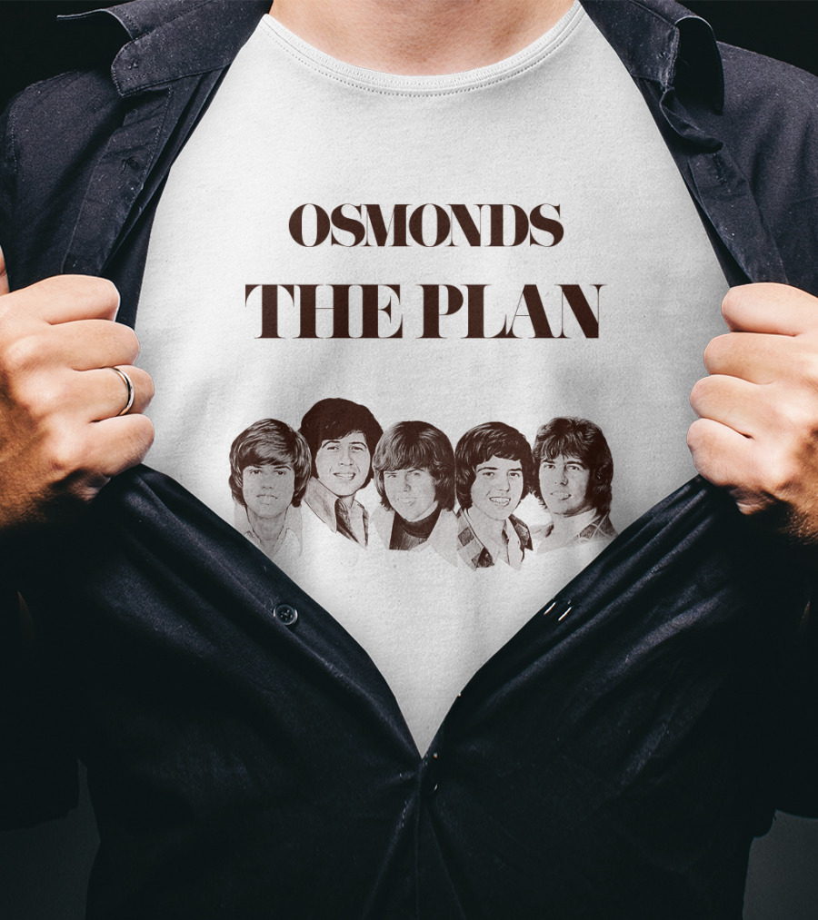 Osmonds The Plan Album Cover T-Shirt
