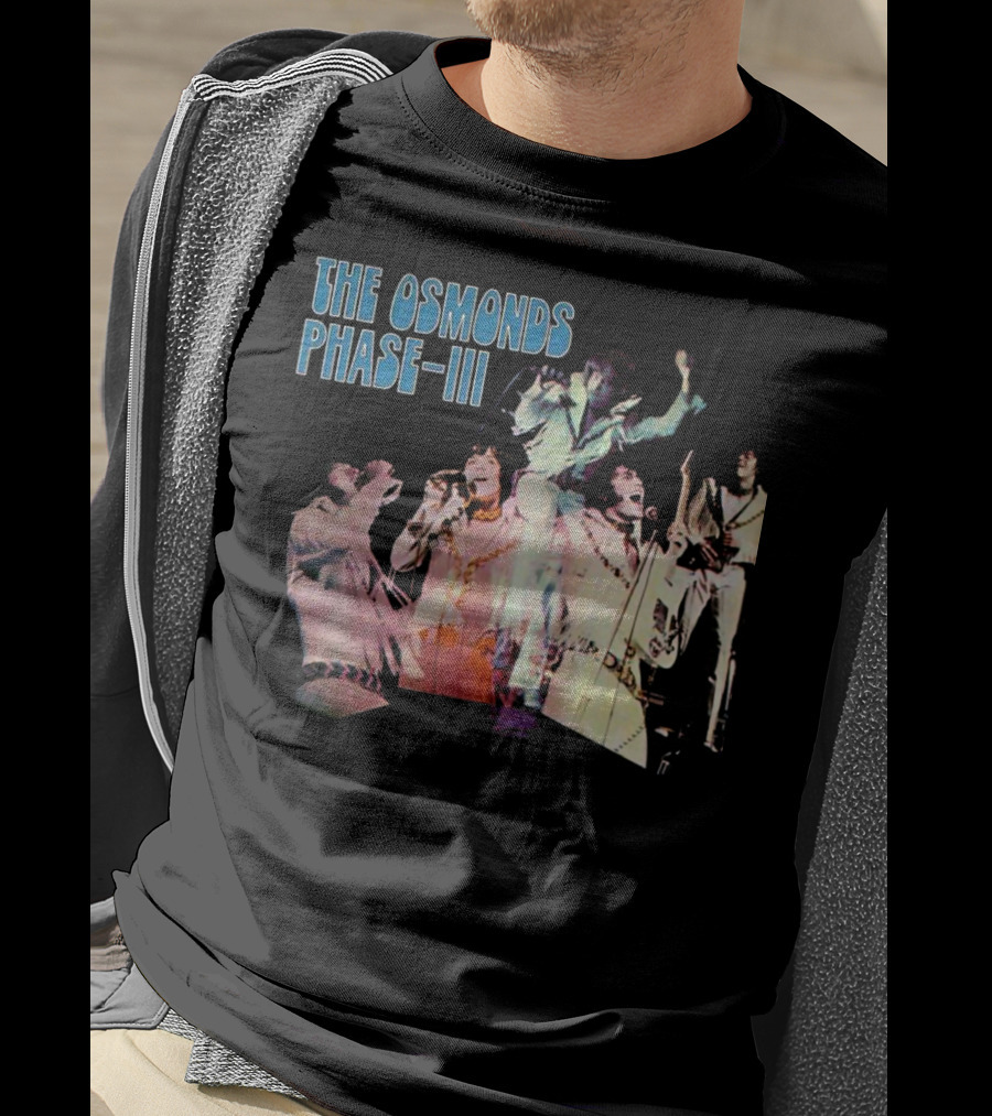 The Osmonds Phase III Concert Performance Montage T-Shirt