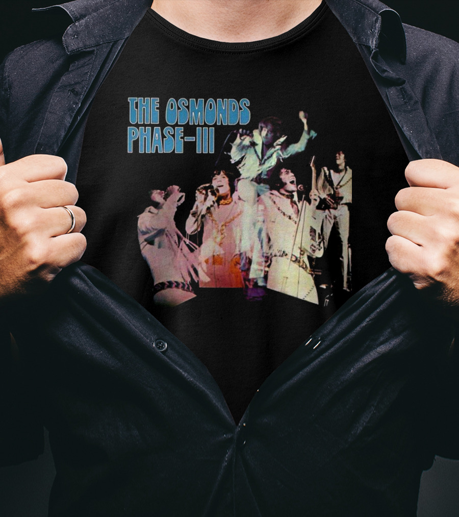 The Osmonds Phase III Concert Performance Montage T-Shirt