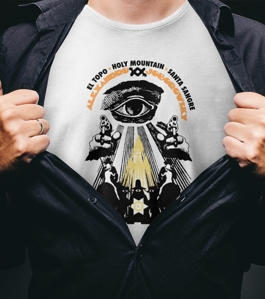El Topo Holy Mountain Santa Sangre Alejandro Jodorowsky Eye Symbolism T-Shirt