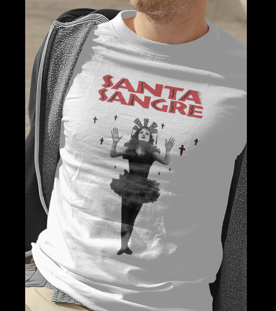 Santa Sangre Gothic Performance With Crosses T-Shirt