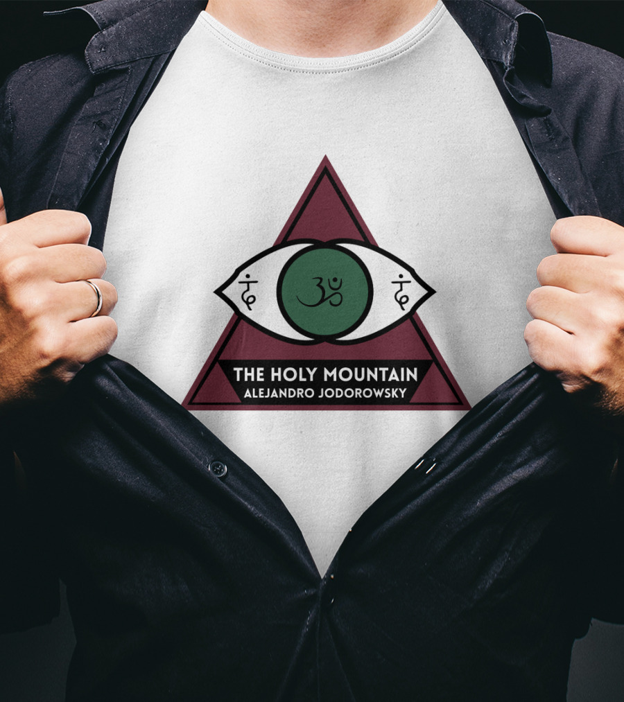 The Holy Mountain Alejandro Jodorowsky Eye Symbol Om Triangle T-Shirt