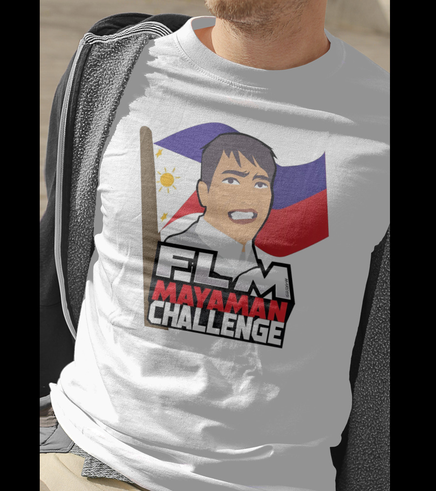 FLM Mayaman Challenge With Philippine Flag T-Shirt