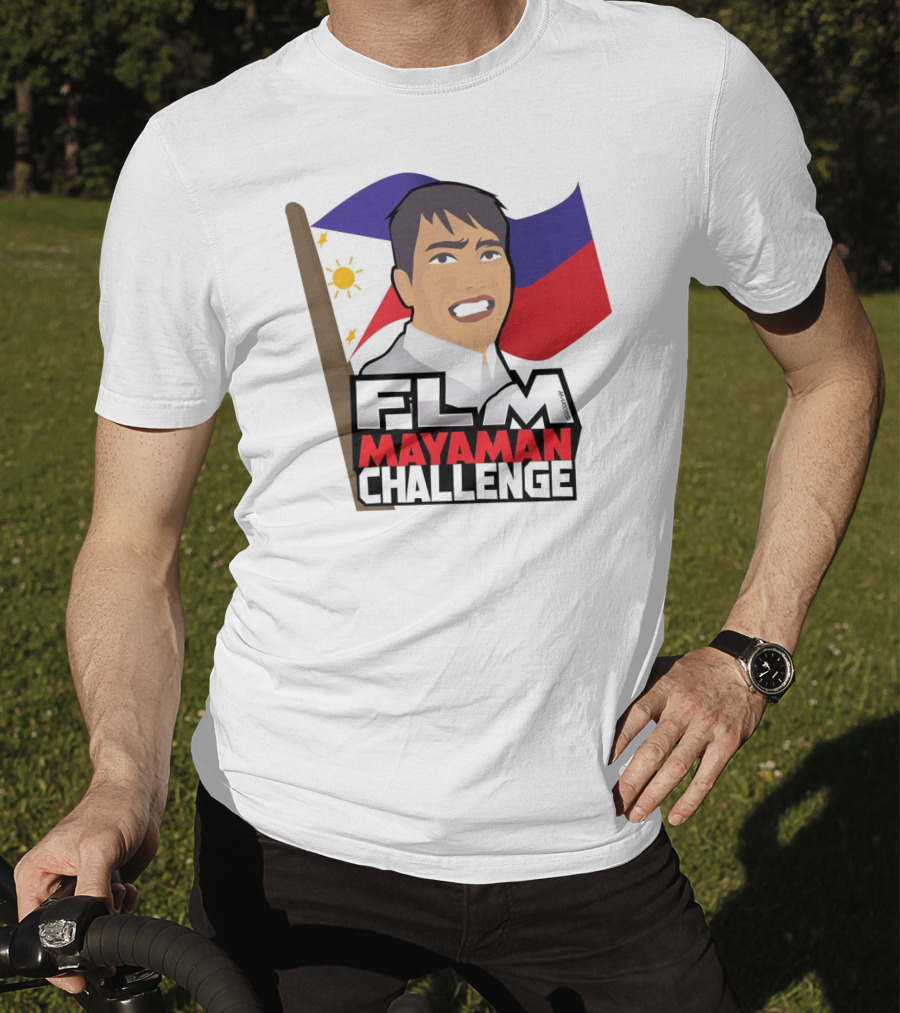 FLM Mayaman Challenge With Philippine Flag T-Shirt