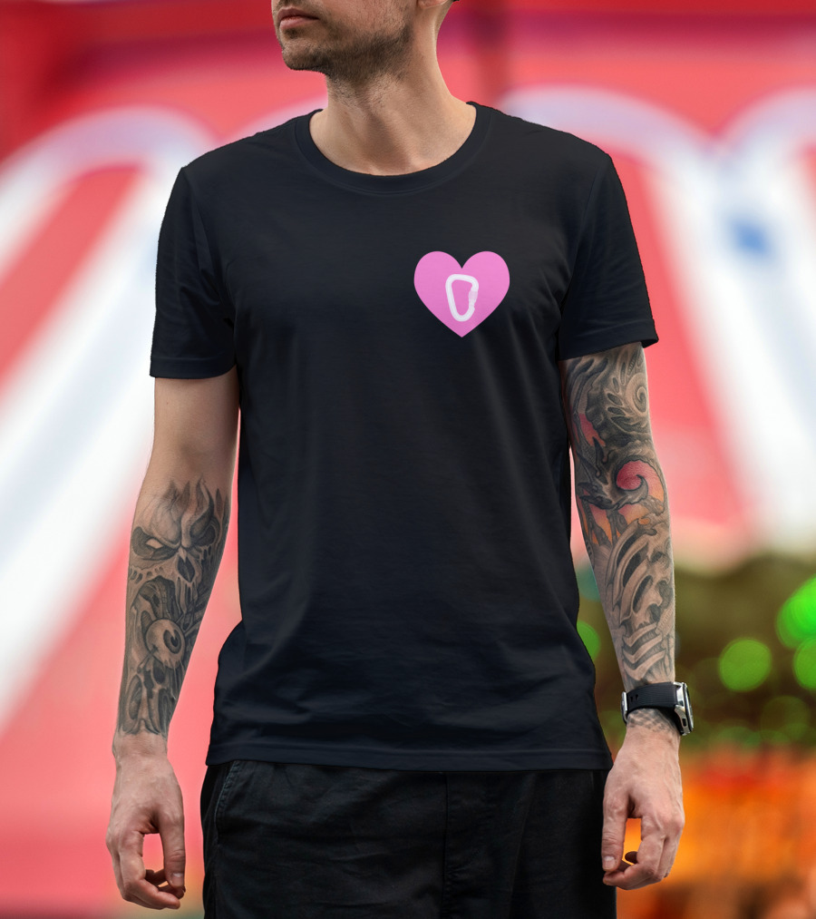Heart Carabiner Love for the Climbing Enthusiast T-Shirt