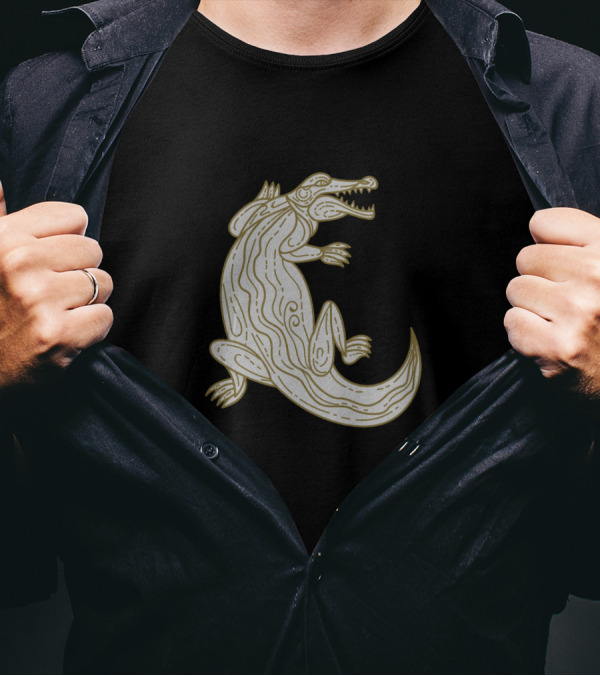 Mono Line Alligator Climbing T-Shirt