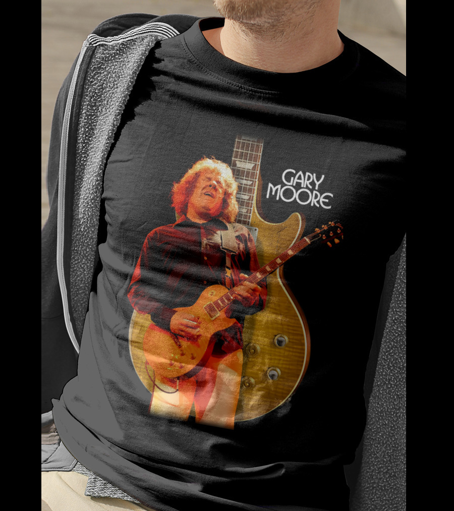 Gary Moore Electric Guitar Performance Essence T-Shirt