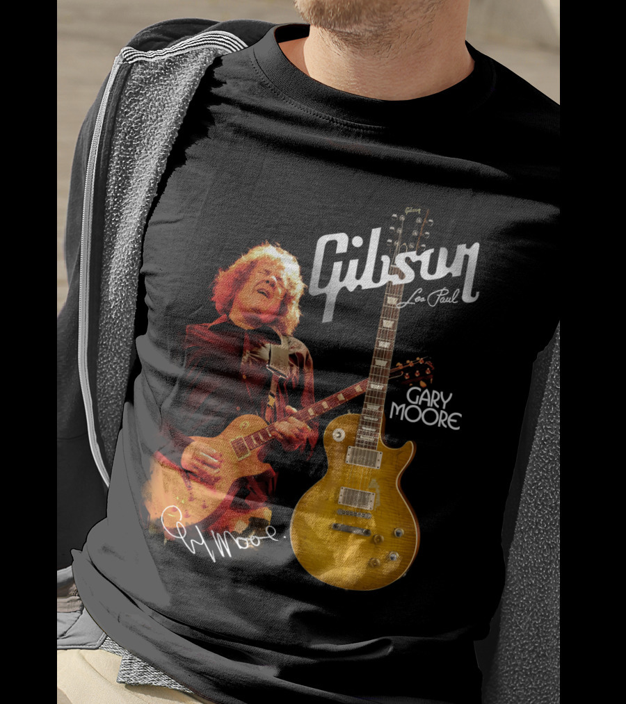Gary Moore Gibson Les Paul Guitar Signature Series T-Shirt
