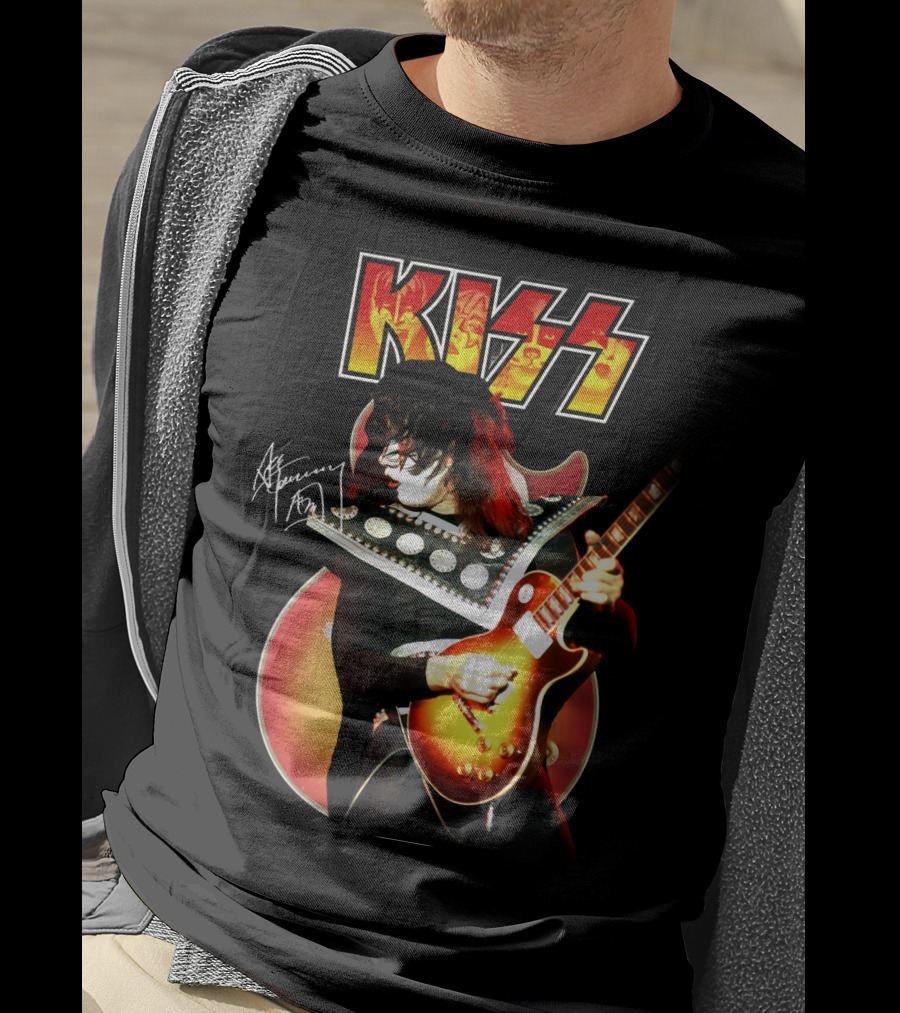 KISS Guitarist Spencer Ace Frehley Signature T-Shirt