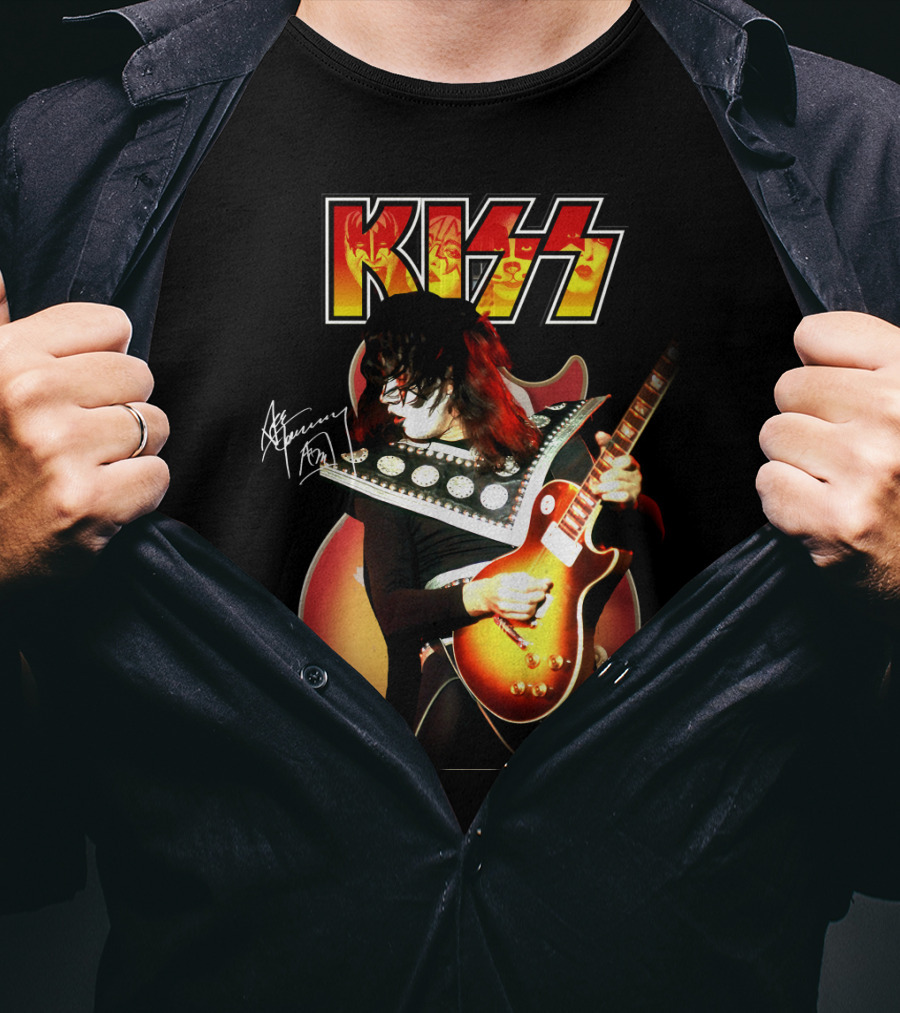KISS Guitarist Spencer Ace Frehley Signature T-Shirt