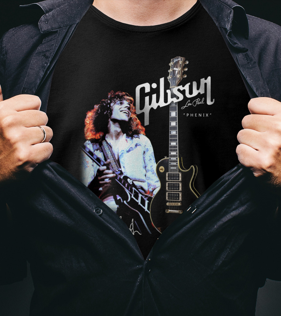 Gibson Les Paul Phenix Peter Frampton Signature Series T-Shirt