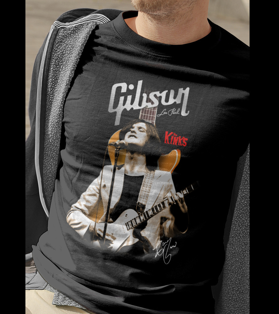 Gibson Les Paul The Kinks Guitarist Signature T-Shirt