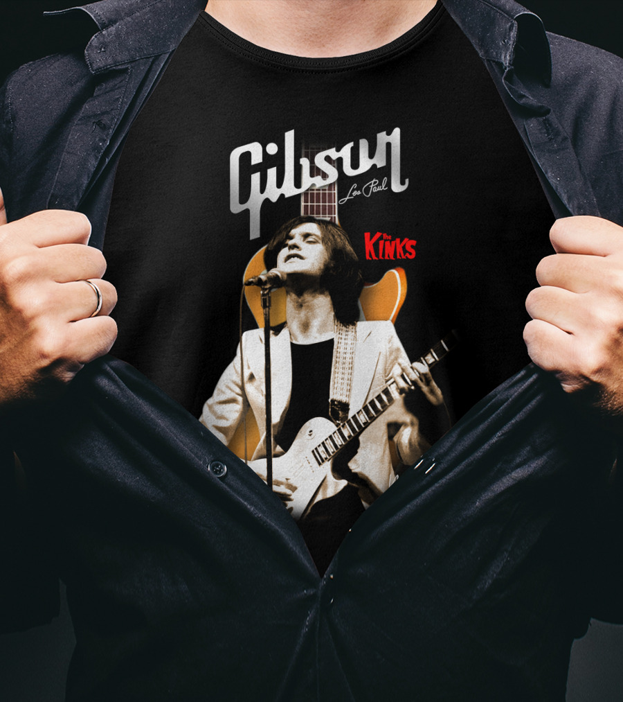 Gibson Les Paul The Kinks Guitarist Signature T-Shirt