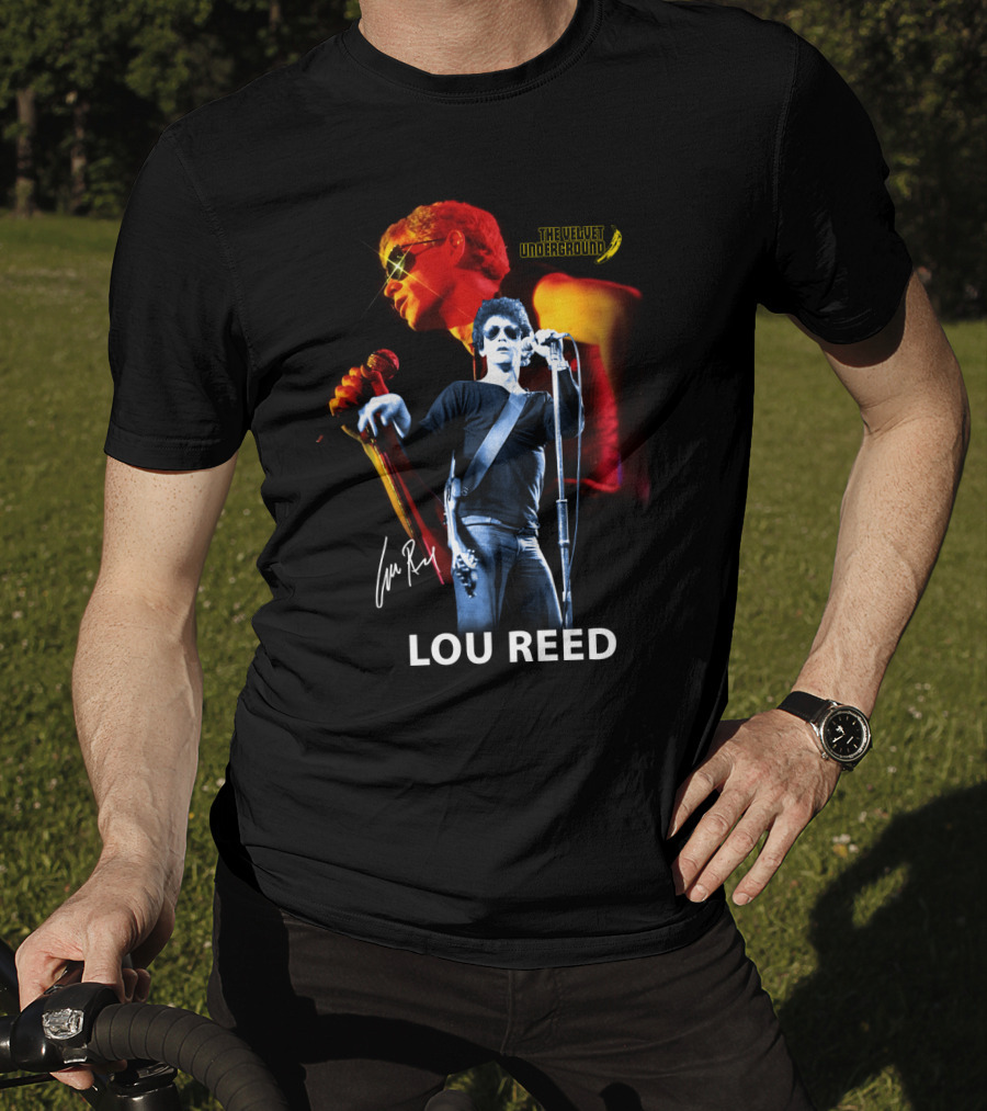 Lou Reed Velvet Underground Iconic Performance T-Shirt