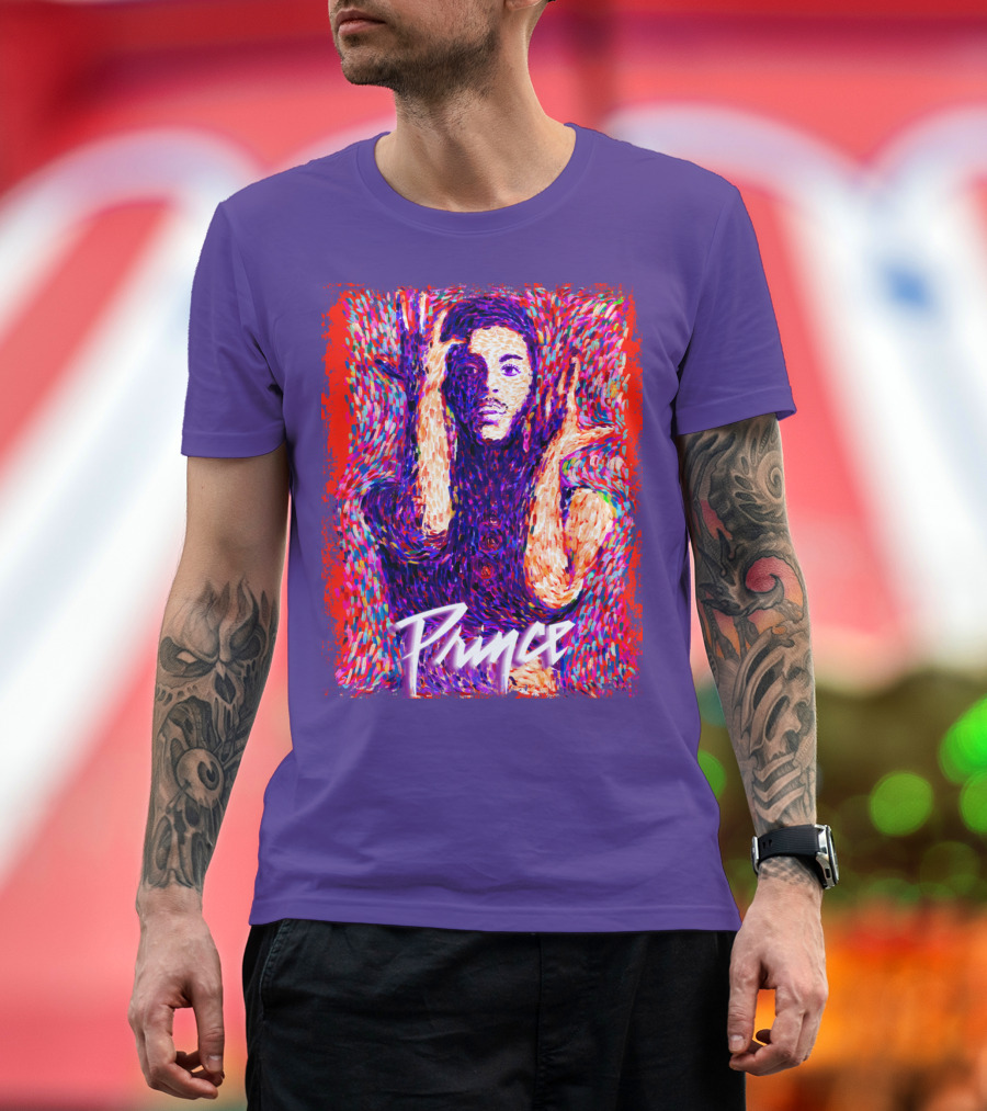 Prince Psychedelic Portrait T-Shirt