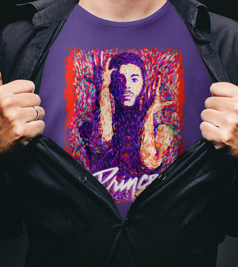 Prince Psychedelic Portrait T-Shirt