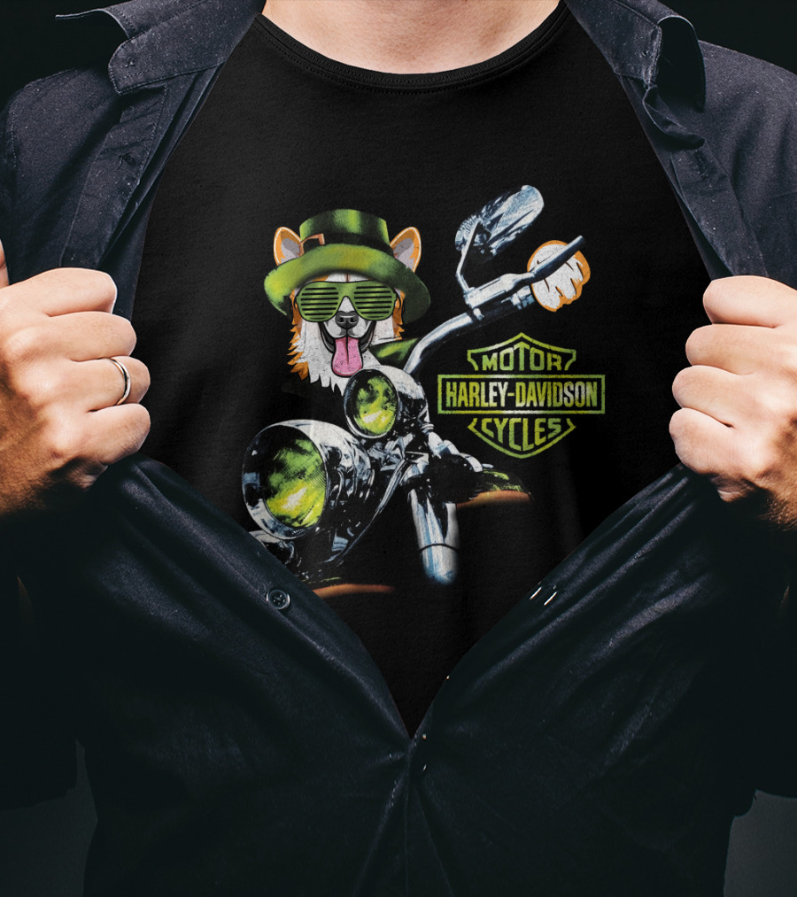 Motor Harley Davidson Cycles Corgi 18Hd T-Shirt
