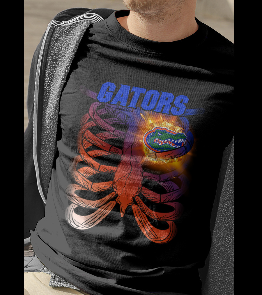 Gators Florida Gators Logo Ribcage T-Shirt