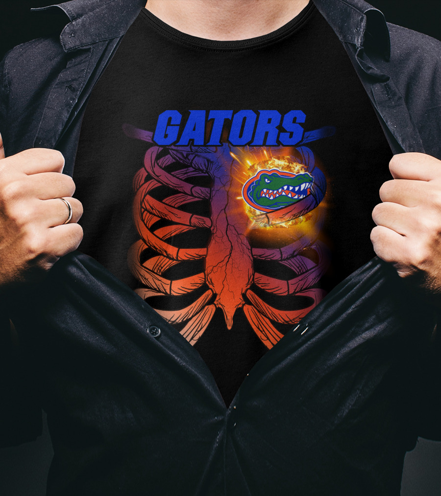Gators Florida Gators Logo Ribcage T-Shirt