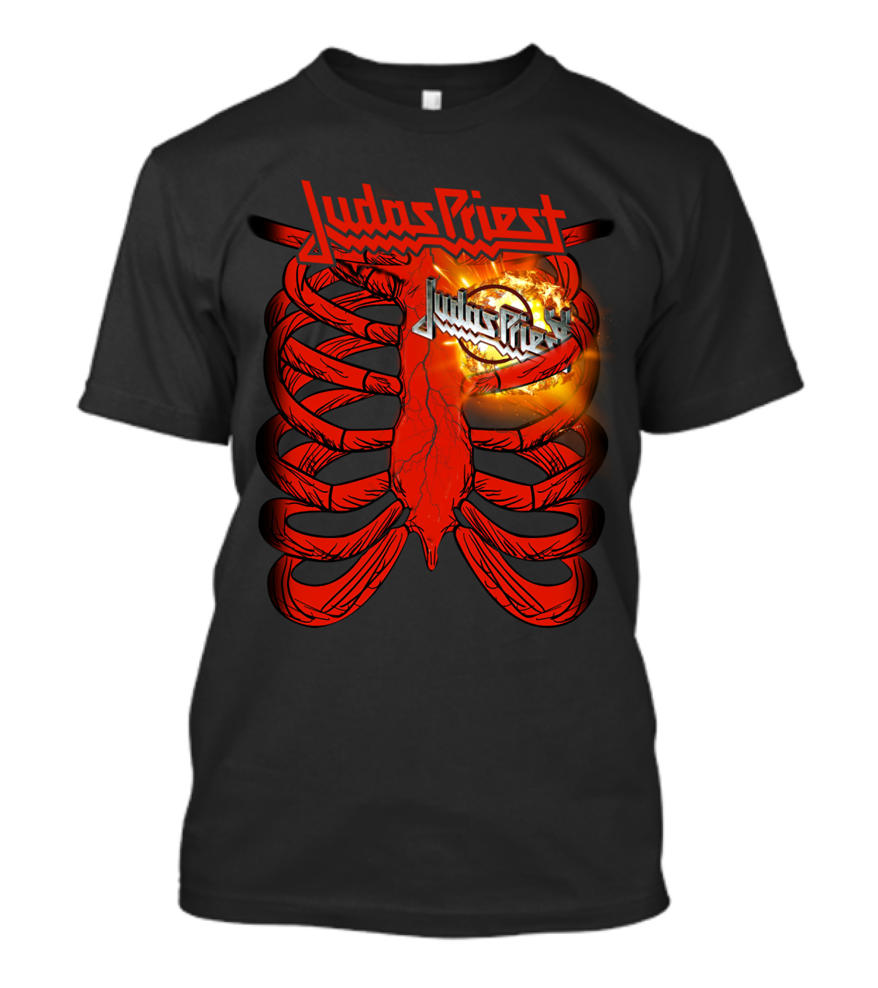 Judas Priest Ribcage Explosive T-Shirt