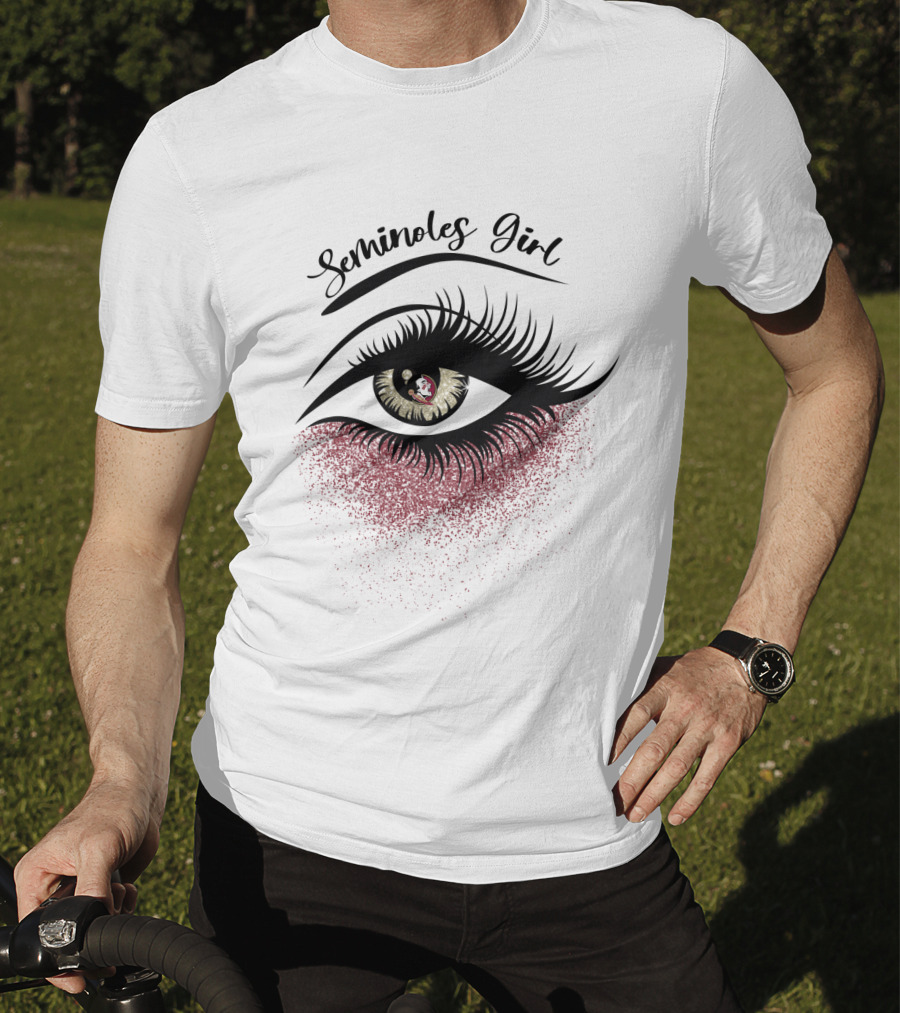 Seminoles Girl Florida State Eye Art T-Shirt