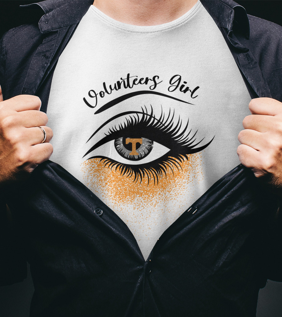 Volunteers Girl Tennessee Volunteers Eye T-Shirt